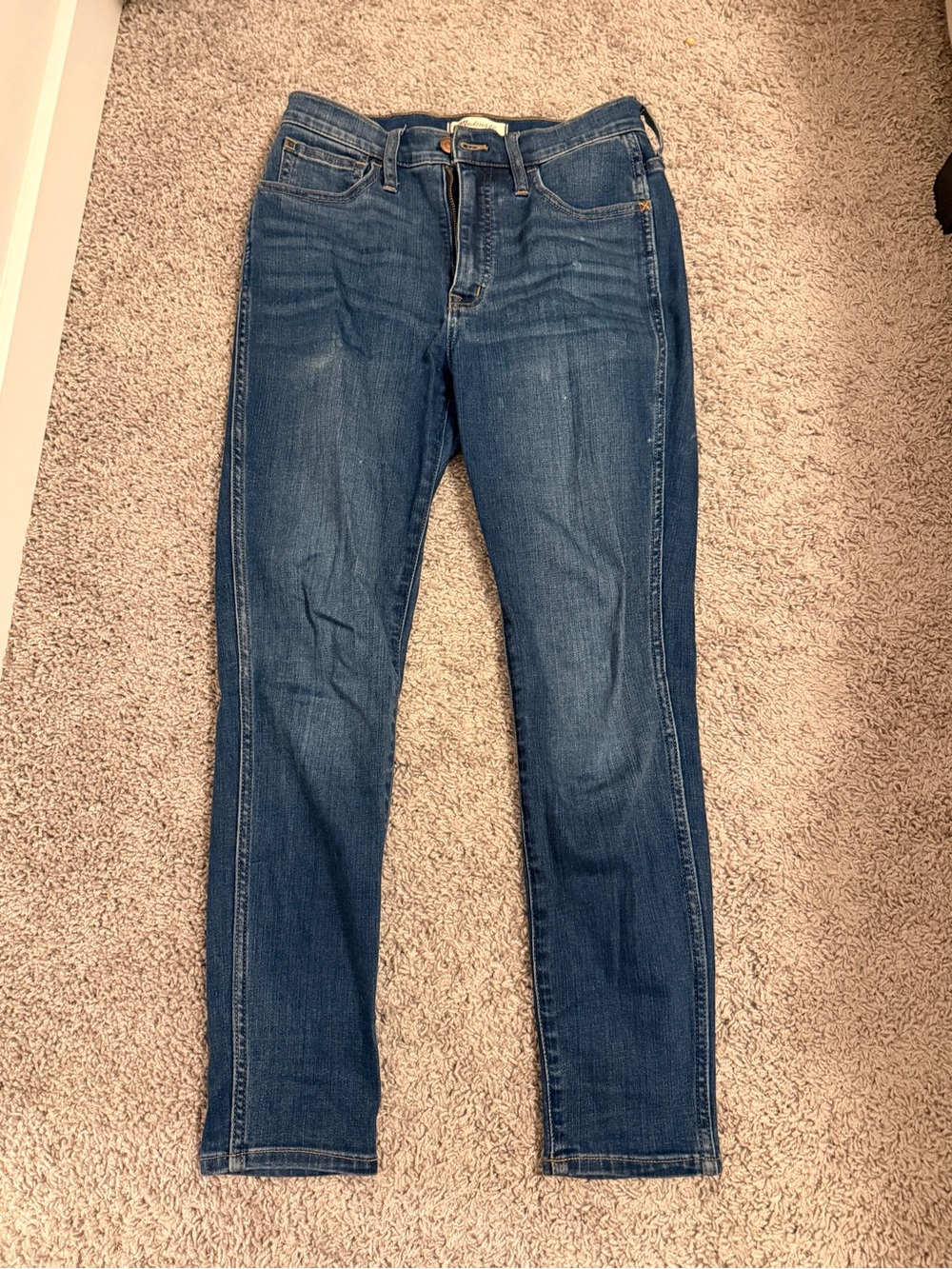 Madewell Women's Medium Blue Skinny Jeans “The Roadtripper”